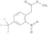 methyl (2-nitro-4-trifluorobenzyl)acetate