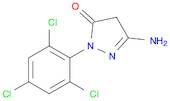 3-Amino-1-(2,4,6-trichlorophenyl)-1H-pyrazol-5(4H)-one