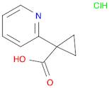 1-(Pyridin-2-yl)cyclopropanecarboxylic acid hydrochloride