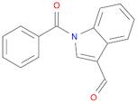 1H-Indole-3-carboxaldehyde, 1-benzoyl-