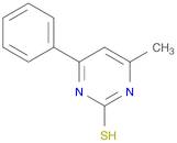 4-Methyl-6-phenylpyrimidine-2-thiol