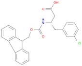 (S)-3-((((9H-Fluoren-9-yl)methoxy)carbonyl)amino)-4-(3-chlorophenyl)butanoic acid