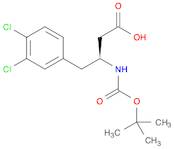 (S)-3-((tert-Butoxycarbonyl)amino)-4-(3,4-dichlorophenyl)butanoic acid