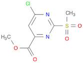 Methyl 6-chloro-2-(methylsulfonyl)pyrimidine-4-carboxylate