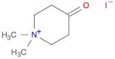 1,1-Dimethyl-4-oxopiperidin-1-ium iodide