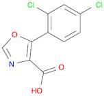 4-Oxazolecarboxylicacid, 5-(2,4-dichlorophenyl)-