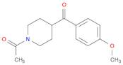 1-(4-(4-Methoxybenzoyl)piperidin-1-yl)ethanone