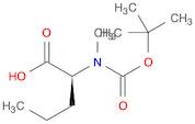 L-Norvaline,N-[(1,1-dimethylethoxy)carbonyl]-N-methyl-