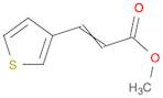 2-Propenoic acid,3-(3-thienyl)-, methyl ester