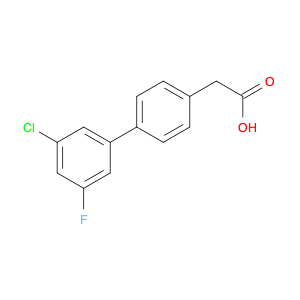 2-(3'-Chloro-5'-fluoro-[1,1'-biphenyl]-4-yl)acetic acid