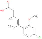 2-(4'-Chloro-2'-methoxy-[1,1'-biphenyl]-3-yl)acetic acid