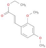 2-Propenoic acid, 3-(2,4-dimethoxyphenyl)-, ethyl ester, (E)-