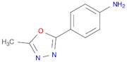 4-(5-Methyl-1,3,4-oxadiazol-2-yl)aniline