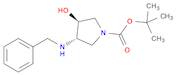 (3S,4S)-tert-Butyl 3-(benzylamino)-4-hydroxypyrrolidine-1-carboxylate