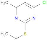 pyrimidine, 4-chloro-2-(ethylthio)-6-methyl-