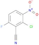 2-Chloro-6-fluoro-3-nitrobenzonitrile