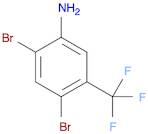 2,4-Dibromo-5-(trifluoromethyl)aniline