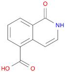 1-Oxo-1,2-dihydroisoquinoline-5-carboxylic acid