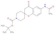 tert-Butyl 6-acetamido-4-oxospiro[chroman-2,4'-piperidine]-1'-carboxylate