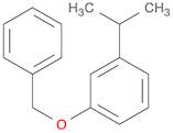 Benzene, 1-(1-methylethyl)-3-(phenylmethoxy)-