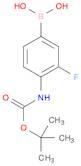 4-N-Boc-Amino-3-fluorophenylboronic acid