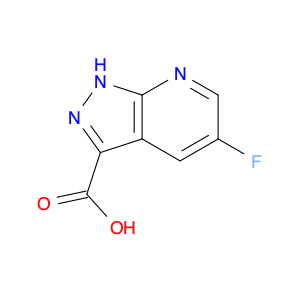 5-Fluoro-1H-pyrazolo[3,4-b]pyridine-3-carboxylic acid