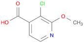 3-Chloro-2-methoxyisonicotinic acid