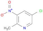 5-Chloro-2-methyl-3-nitropyridine