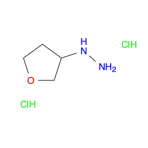 1-(tetrahydrofuran-3-yl)hydrazine dihydrochloride