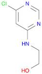 2-[(6-chloro-4-pyrimidinyl)amino]ethanol