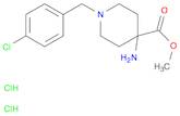 Methyl 4-amino-1-(4-chlorobenzyl)piperidine-4-carboxylate dihydrochloride