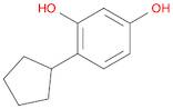 4-Cyclopentylbenzene-1,3-diol