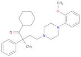 1-Cyclohexyl-4-(4-(2-methoxyphenyl)piperazin-1-yl)-2-methyl-2-phenylbutan-1-one