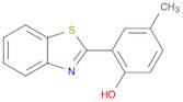 Phenol, 2-(2-benzothiazolyl)-4-methyl-