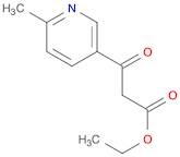 3-Pyridinepropanoicacid, 6-methyl-b-oxo-,ethyl ester