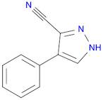 1H-Pyrazole-3-carbonitrile,4-phenyl-