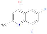 4-Bromo-6,8-difluoro-2-methylquinoline