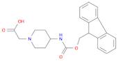 1-Piperidineaceticacid,4-[[(9H-fluoren-9-ylmethoxy)carbonyl]amino]-(9CI)