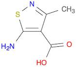 5-Amino-3-methylisothiazole-4-carboxylic acid