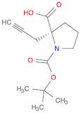 Boc-(R)-α-propynyl-proline