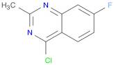 4-Chloro-7-fluoro-2-methylquinazoline