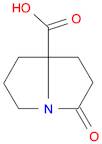 3-Oxohexahydro-1H-pyrrolizine-7a-carboxylic acid