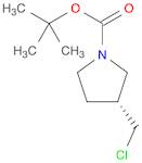 (R)-tert-Butyl 3-(chloromethyl)pyrrolidine-1-carboxylate