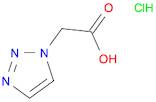 2-(1H-1,2,3-Triazol-1-yl)acetic acid hydrochloride