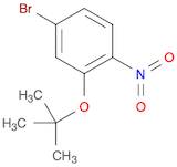 4-Bromo-2-t-butoxy-1-nitrobenzene