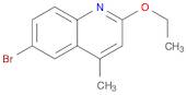 6-Bromo-2-ethoxy-4-methylquinoline