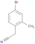 2-(4-Bromo-2-methylphenyl)acetonitrile