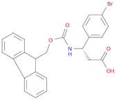 (S)-3-((((9H-Fluoren-9-yl)methoxy)carbonyl)amino)-3-(4-bromophenyl)propanoic acid