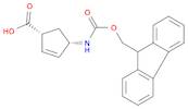 (1R,4S)-4-((((9H-Fluoren-9-yl)methoxy)carbonyl)amino)cyclopent-2-enecarboxylic acid