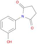 2,5-Pyrrolidinedione, 1-(3-hydroxyphenyl)-